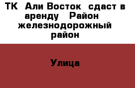 ТК “Али-Восток“ сдаст в аренду › Район ­ железнодорожный район › Улица ­ пр-т 60 лет октября › Дом ­ 156 › Цена ­ 500 - Хабаровский край, Хабаровск г. Недвижимость » Помещения аренда   . Хабаровский край